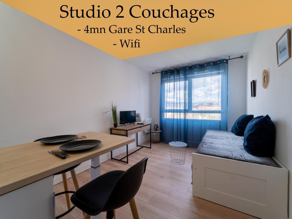 Appartement Climatise Avec Parking A 6Min A Pied De La Gare St Charles Marseille Exterior photo